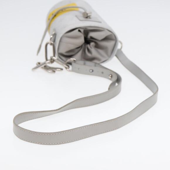 LOUIS VUITTON Shoulder Bag M44631 Chalk nano bag White  LOUIS VUITTON Monogram White Chalk Nanobag Shoulder Bag Gray M44631
